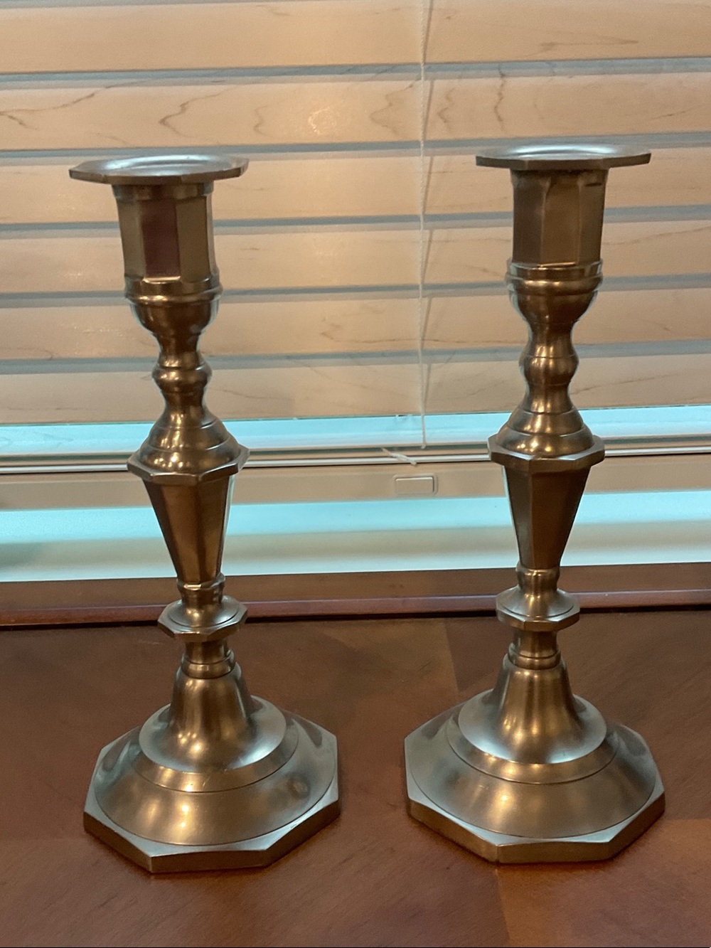 Restoration Hardware candlesticks